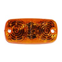 Gotek - Foco Lateral Led Doble Optico Ambar 12 Y 24 Volts