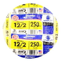 Cable Southwire 28828255 76 M 12-2 Nm-B 12 Awg Amarillo