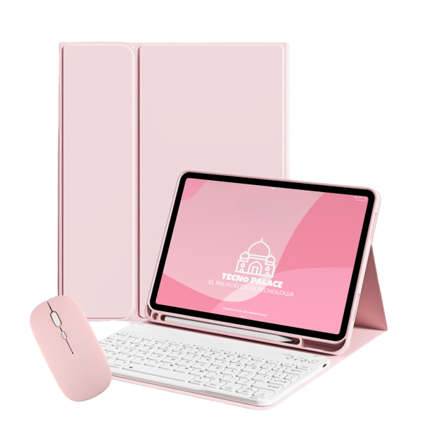 Funda Con Teclado + Mouse Para Redmi Pad 2 11 Pulg
