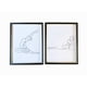 thumbnail image 1 of Set 2 Cuadro Decorativo Minimalista Elegantes 36x46cm NEGRO, 1 of 1