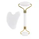 thumbnail image 1 of Gua Sha Massager for Face Care, Jade Rollers, Beauty Health, Skin Scraping, Chin Lifting, Natural Stone, Gouache Massage, 1 of 3