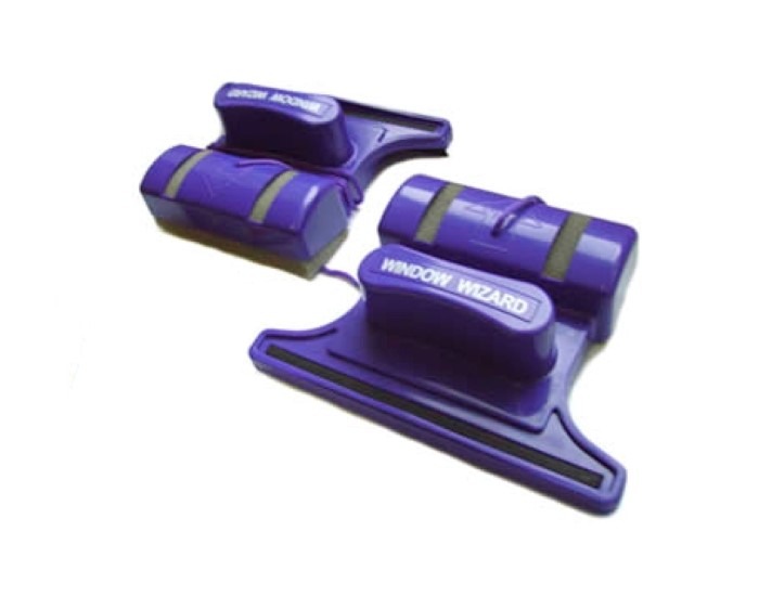 Limpia Vidrios Magnetico Magico Esponja Doble Windows Wizard