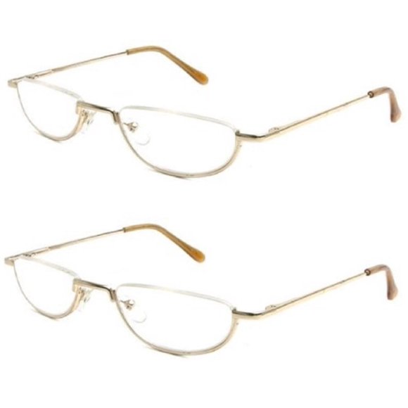 Lentes de Lectura Unisex Lynwood de Media Montura 1.50 2