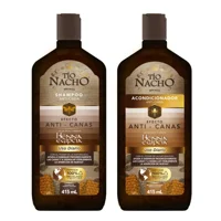Tio Nacho - Pack Shampoo + Acond Henna Egipcia 415Ml