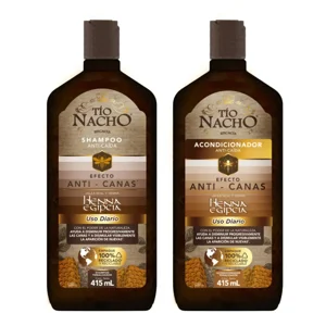Tio Nacho - Pack Shampoo + Acond Henna Egipcia 415Ml