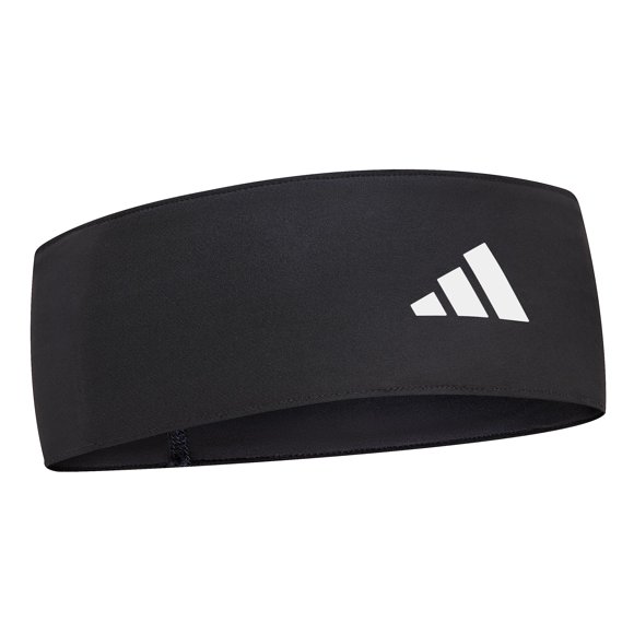 Cinta ancha de entrenamiento adidas negra para sudor