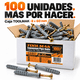 thumbnail image 2 of Tarugo Clavo Punta Cruz 8x60mm Toolmak Caja 100 Unidades, 2 of 8