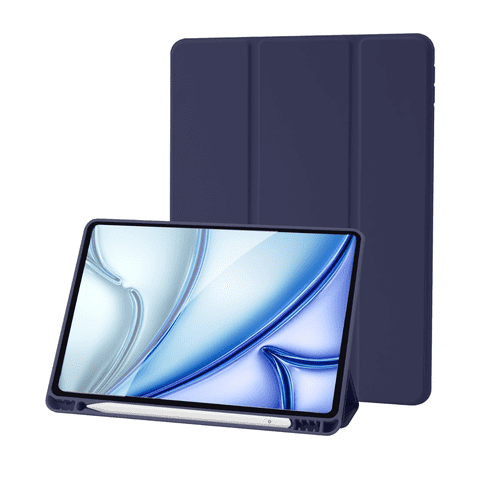 Joigo - Funda Smart Cover Para Ipad Air 11 M3 2025 Azul Oscuro