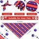 thumbnail image 2 of Weewooday 9 Piezas de Pañuelos Festivos Ajustables y Lavables para Perros, 2 of 3