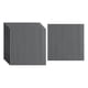 thumbnail image 2 of 10x 3D Pegatinas De Pared Decoración Calcomanía Durable Hogar Dormitorio PE Espuma Papel Pintado Gris Argenta, 2 of 5