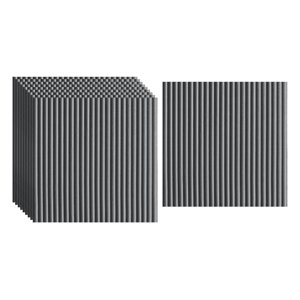 Magideal - 10X 3D Pegatinas De Pared Decoración Extraíble Panel De Pared Mural Papel Tapiz De Espuma De Polietileno Para Fondo De Sofá, Sala De Estar, Hogar, , Gris Argenta