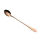 thumbnail image 3 of Cuchara colorida de acero inoxidable 410, cucharas de mango largo, cubiertos, herramientas para beber café, utensilios de cocina, envío directo, 3 of 5