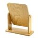 thumbnail image 2 of Espejo de escritorio de madera, espejo de 360 grados, portátil, ajustable, para baño, sala de estar, afeitado, maquillaje (extra grande)., 2 of 6