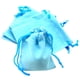 thumbnail image 1 of 50pcs terciopelo suave con cordón bolsa de favor de la boda bolsa / regalo de navidad bolsa azul, 1 of 3