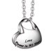thumbnail image 1 of Collar relicario cenizas o recuerdos corazon colgante love, 1 of 3