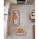 thumbnail image 4 of Set 2 Piezas Alfombra de Cocina Goma Antideslizante Diseño Estampado22, 4 of 6