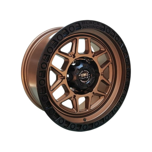 Juego de Llantas 16X8 6x139.7 Et0 Bronze+Matt Black lip H019