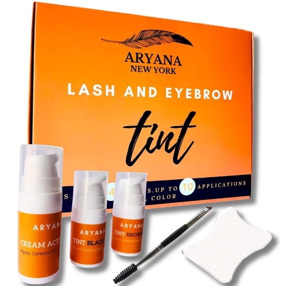 Kit de pestañas y cejas ARYANA NEW YORK Hasta 10 aplicaciones