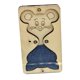 thumbnail image 1 of Ocupado Tableros Accesorios Reloj De Arena Juguete Montessori Juguete De Viaje Juguetes Sensoriales Azul, 1 of 5