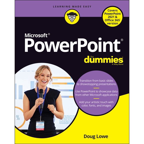 Libro Wiley PowerPoint For Dummies Office 2021