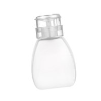 Ioensy - Botella De Prensa Removedora De Esmalte De Uñas Para Removedor De Maquillaje Para Mujeres 77X120 Mm Transparente