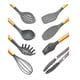 thumbnail image 3 of Set De Utensilios De Silicona Y Madera Para Cocina Gris, 3 of 3