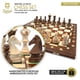 thumbnail image 2 of Juego de ajedrez Wegiel European Ambassador de madera de 53 cm con tablero, 2 of 7