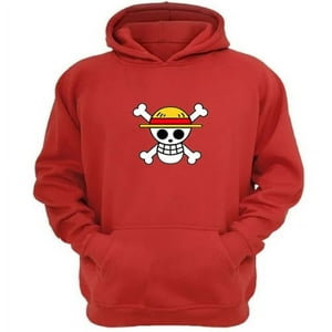Genérico - Poleron Canguro One Piece Rojo Talla M Unisex
