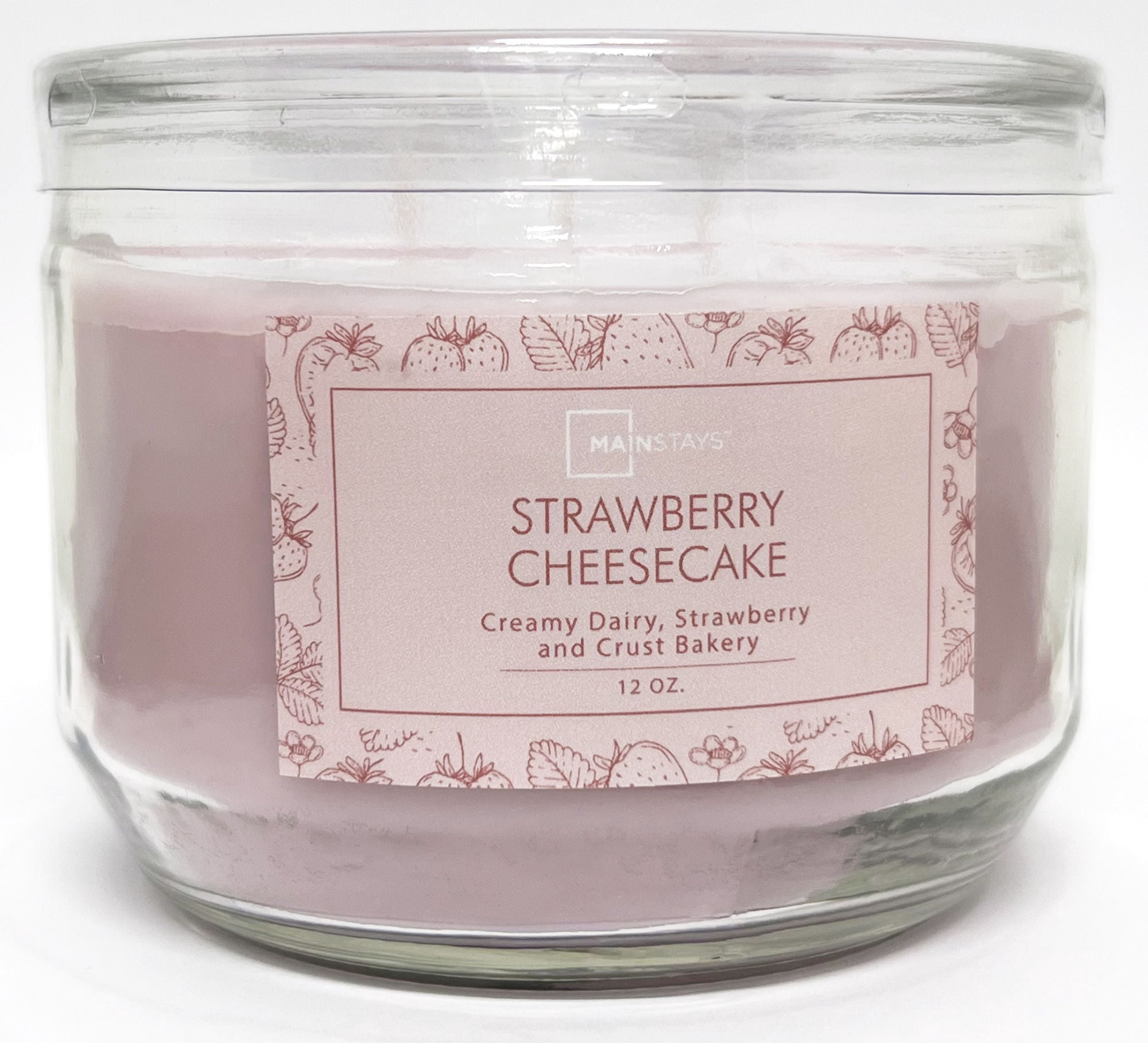 Vela aromática Strawberry Cheesecake
