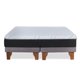 thumbnail image 2 of Cama Europea Zen Top Foam King Base Dividida, 2 of 4