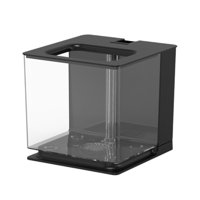 Ioensy - Betta Fish Tank Habitat Jaula Tanque De Cría Terrario Para Reptiles Para Peces Tortuga Negro