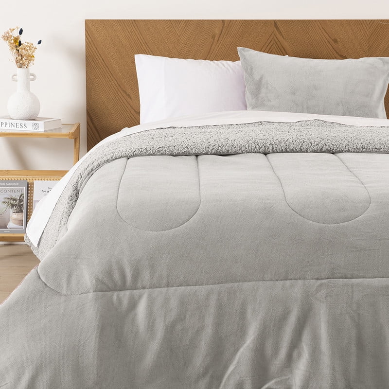 Mashini - Plumon Coral Sherpa 1.5 P Gris