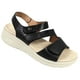 thumbnail image 4 of Sandalias de Mujer con Plataforma Ligera PG5243 Negro, 4 of 5
