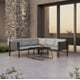 thumbnail image 2 of Set De Terraza Acolchado Esquinero Con Mesas, 2 of 3
