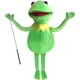 thumbnail image 1 of Peluche Kermit Frog Puppet The Muppet Show con barra de control, 1 of 8