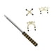 thumbnail image 5 of Billard Cue Stick Billiard Billard Pool Cue AccessOire Professional PRÁCTICO PRÁCTICO para LA TABLA de BILLIARD para CELEBRACIONES COMPETITIVAS CONDUR con 3 cabezas de puente, 5 of 5