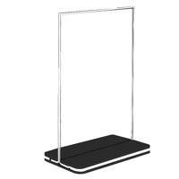 Magideal - Soporte De Acrílico Para Carteles, Soporte De Exhibición De Fotos, Mesa En Forma De T, Soporte De Exhibición De Menú, Soporte De Letrero De Mesa Para