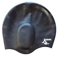 Seal - Gorro Natacion Earpocket Silicona Negro (Con Proteccion Oidos)