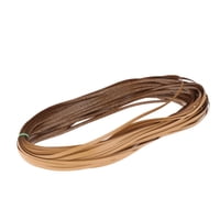 Ioensy - Kit De Reparación De Mimbre, Kit De Reemplazo Portátil Diy Para Cesta De Jardín, Madera Negra