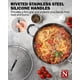 thumbnail image 2 of Juego de utensilios de cocina Cook N Home antiadherentes de 8 piezas con tapa de vidrio, 2 of 4