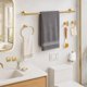 thumbnail image 2 of Juego de accesorios de baño Laimew de 7 piezas, dorado, SUS304, 2 of 7