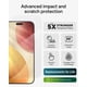 thumbnail image 2 of Protector de Pantalla ZAGG Glass Elite para iPhone 17 Pro Max 5X Más Resistente, 2 of 9