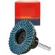 thumbnail image 1 of Disco con solapa RENOTEC, 30 unidades, circonitas de alta densidad, 5,1 cm, grano 80, 1 of 7
