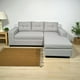 thumbnail image 3 of Sofa Seccional Kristina Lino Gris Claro Divan Derecho, 3 of 3