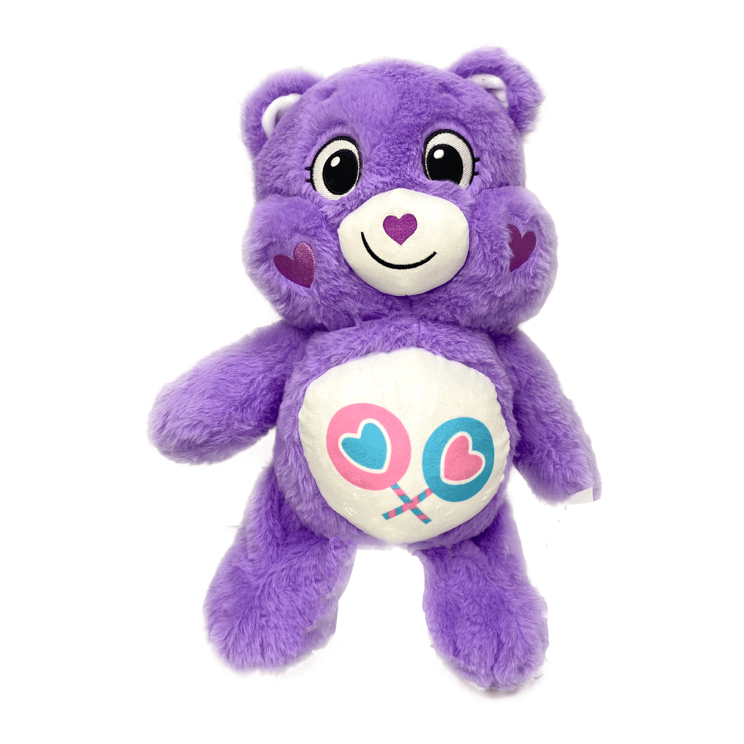 Toyng - Peluche Generosita Morado 35 Cm - Ositos Cariñositos