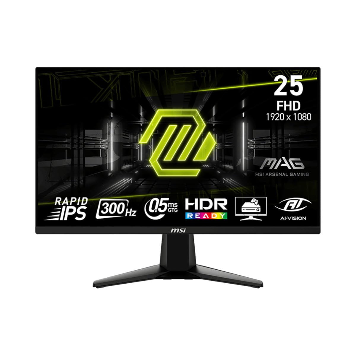 Monitor Msi Mag 255xf De 25" Fhd 300 Hz Ips 0,5 Ms