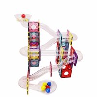 Magnescape - Bloques Magnéticos De Construcción 106 Piezas Con Tobogán - Libre De Plomo