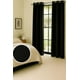 thumbnail image 4 of Pack 2 Cortina Engomada Termica Tela Delgada 100% Blackout 140X225 negro 140X225, 4 of 9