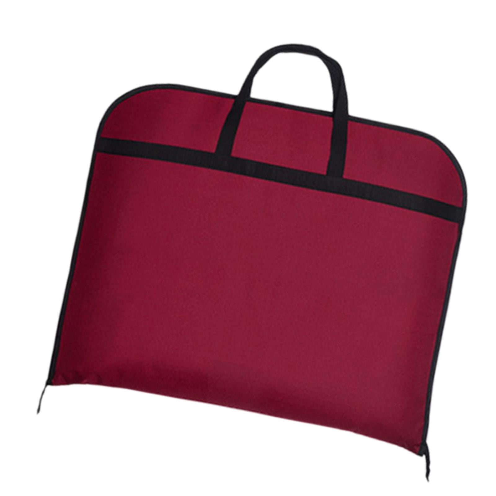 Bothyi - Funda Para Traje Funda Para Ropa Hombres Mujeres Bolsa Para Traje Colgante Para Trajes Abrigos Uniformes Rojo
