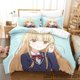 thumbnail image 1 of The Angel Next Door Spoils Me Rotten Bedding Set Duvet Cover Bed Set Quilt Cover Pillowcase Comforter Size Bed Sheets, 1 of 5
